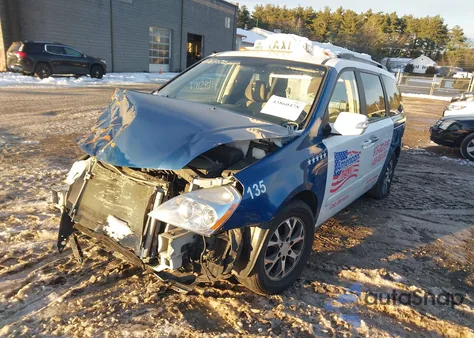 2014 Kia Sedona Lx from USA, damaged, VIN KNDMG4C75E6553132